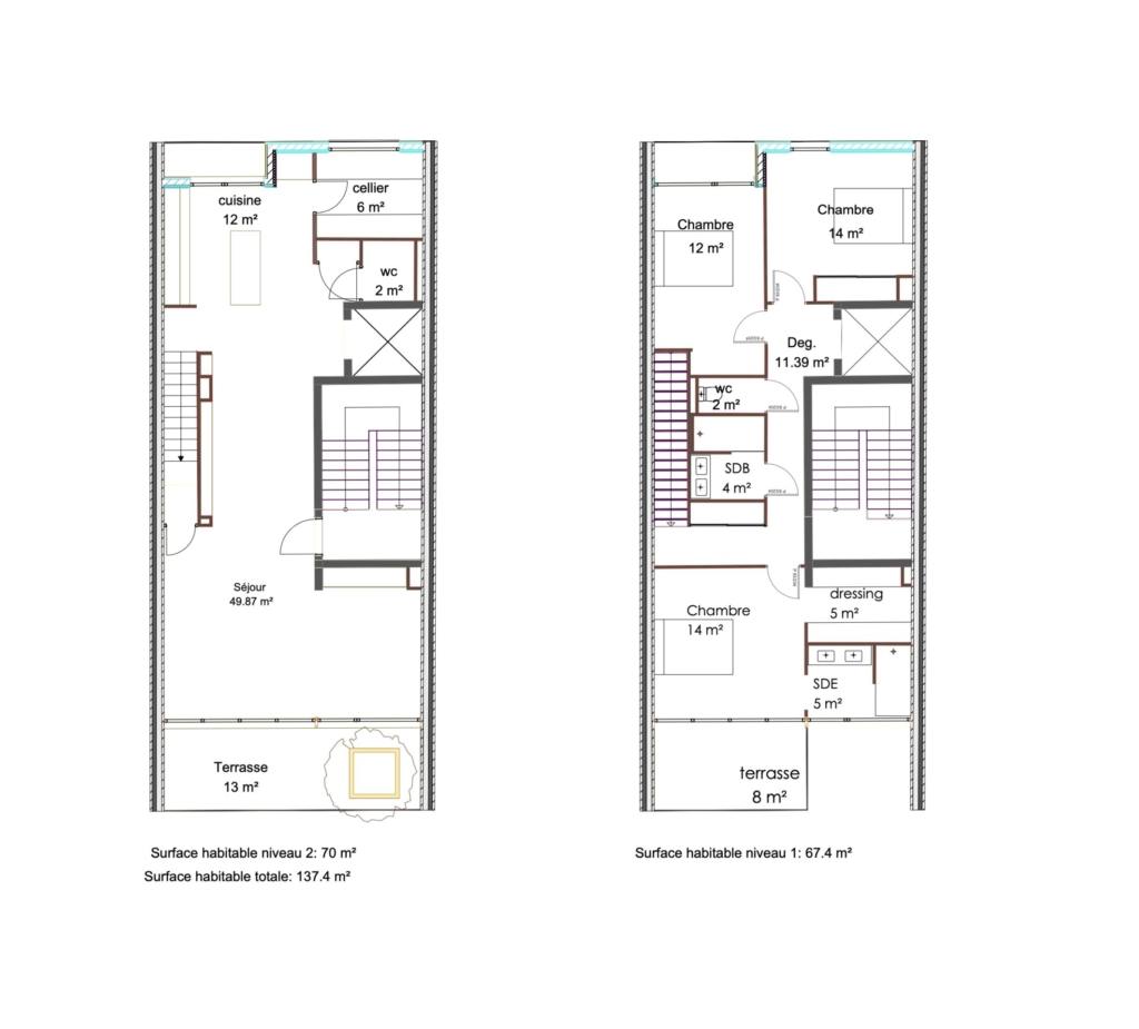 UrbanHouse360-Plan-T4-Duplex